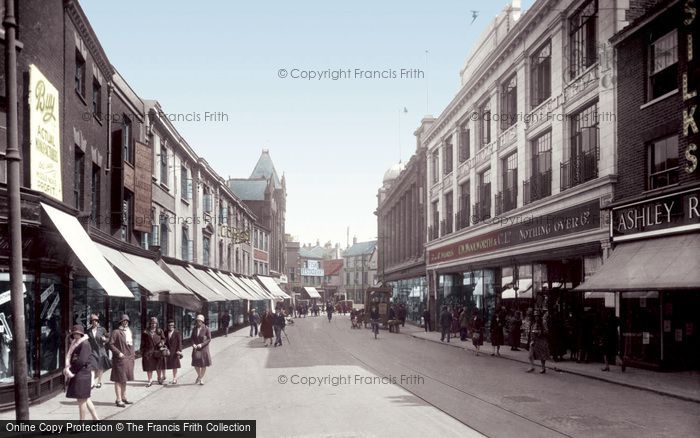 Photo of Norwich, Rampant Horse Street 1929