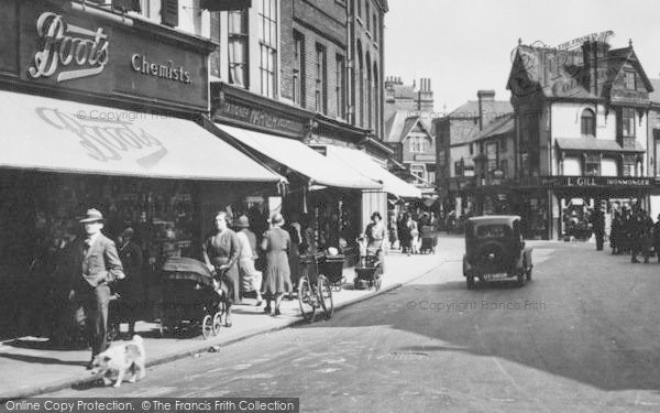 Photo of Norwich, Shops, London Street 1932