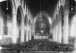 St Andrew's Hall Interior 1891, Norwich