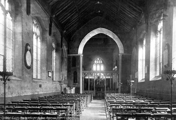 Photo of Norwich, St Michael At Plea's Church Interior 1891