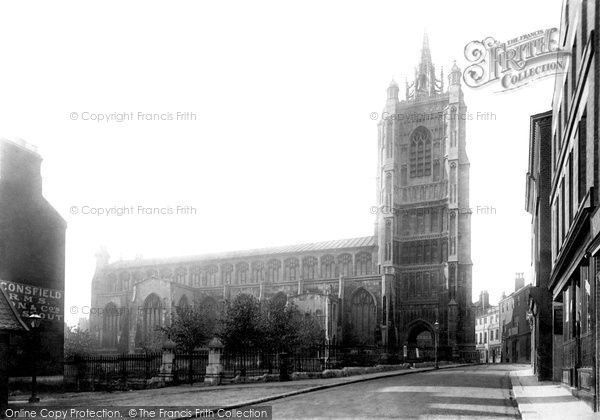 Photo of Norwich, St Peter Mancroft Church 1896