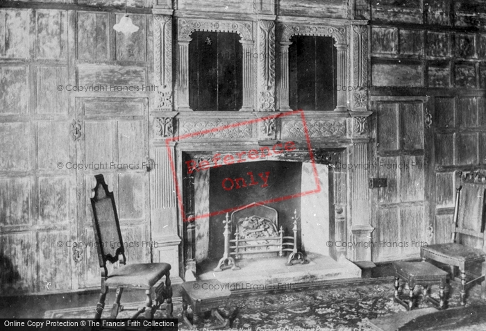 Photo of Norwich, Strangers Hall, Carved Chimney Piece 1901