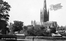 The Cathedral c.1935, Norwich