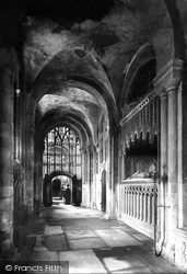 The Cathedral, The South Choir Aisle 1891, Norwich