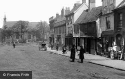 The Church And Ber Street 1891, Norwich
