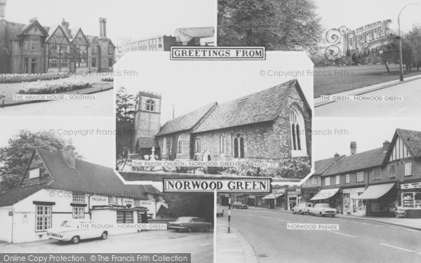 Photo of Norwood Green, Composite c.1965