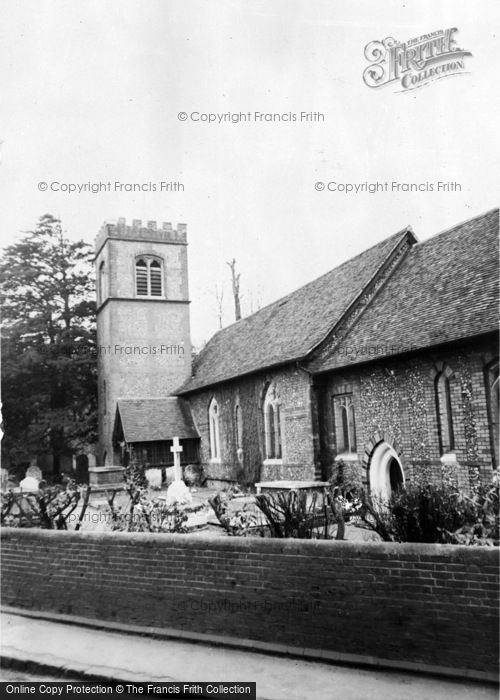 Photo of Norwood Green, St Mary's Church c.1965