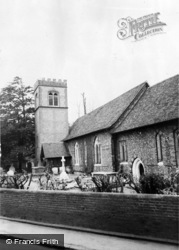 St Mary's Church c.1965, Norwood Green