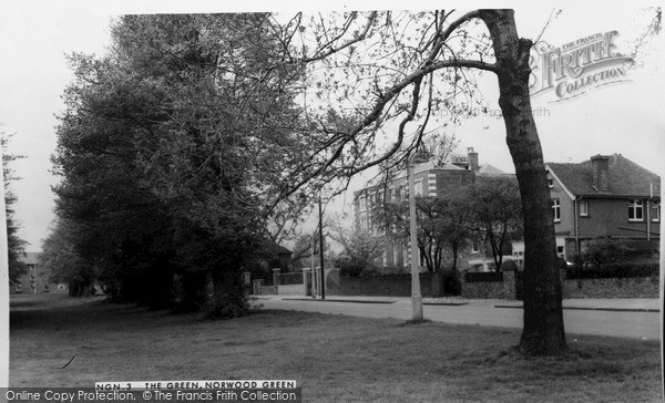 Photo of Norwood Green, The Green c.1955