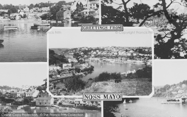 Photo of Noss Mayo, Composite c.1960