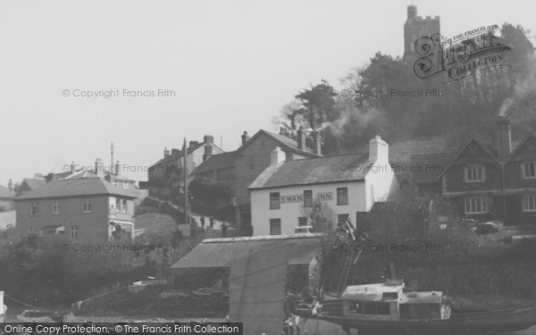 Photo of Noss Mayo, Noss Church And Point House c.1935
