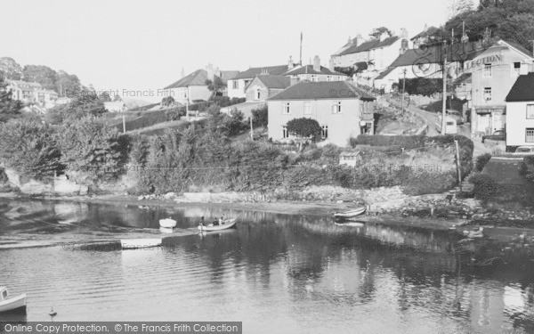 Photo of Noss Mayo, Pillory Hill c.1965