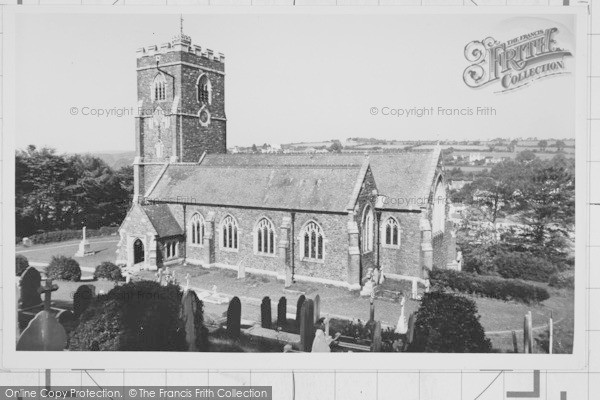Photo of Noss Mayo, St Peter's Church c.1955