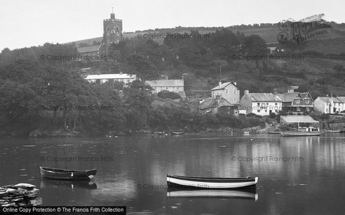 Photo of Noss Mayo, St Peter's Church From The River Yealm 1924