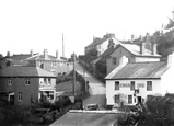 Swan Inn And Hill c.1955, Noss Mayo