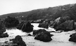 The Rocks, Stoke Beach c.1955, Noss Mayo