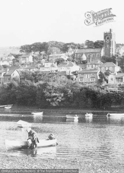 Photo of Noss Mayo, The Village And St Peter's Church c.1960