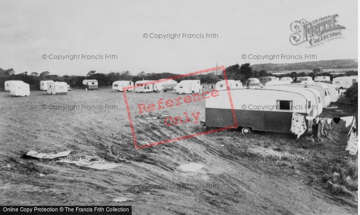 Photo of Nottage, Llynvi Caravan Site c.1955