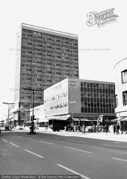Photo of Notting Hill, Union House, Notting Hill Gate c.1965