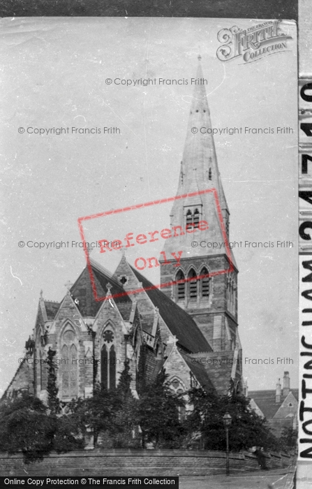 Photo of Nottingham, All Saints Church 1890