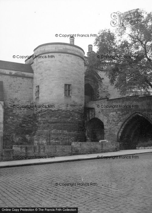 Photo of Nottingham, Castle 1954