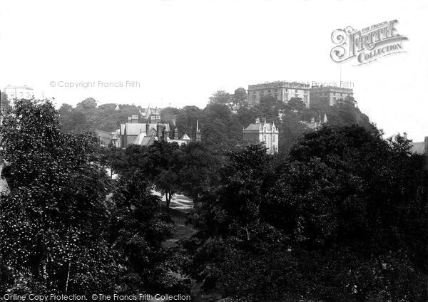Photo of Nottingham, Castle From Park 1893