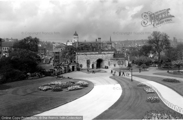 Photo of Nottingham, Castle Gate c.1961