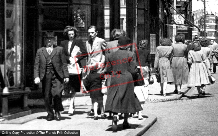 Photo of Nottingham, Clumber Street c.1950