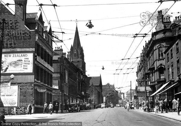 Photo of Nottingham, Derby Road c.1950