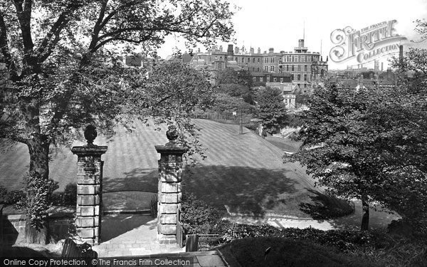 Photo of Nottingham, Hospital From Castle 1920