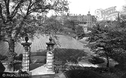 Hospital From Castle 1920, Nottingham