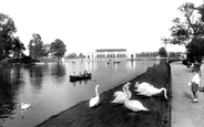 Lake And Pavilion, Highfields 1928, Nottingham