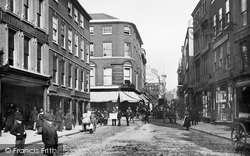 Long Row East 1890, Nottingham