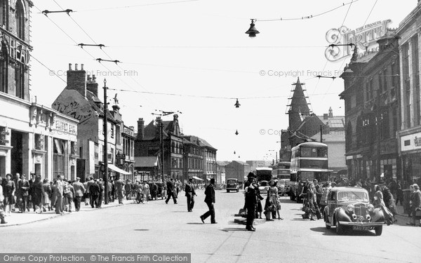 Photo of Nottingham, Lower Parliament Street c.1950