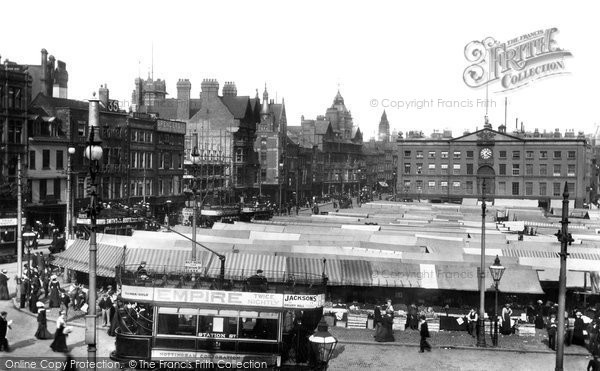 Photo of Nottingham, Market Square 1902