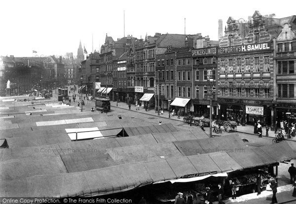 Photo of Nottingham, Market Square 1906