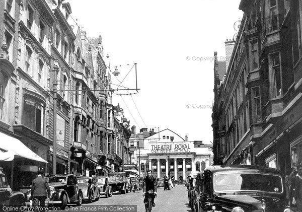 Photo of Nottingham, Market Street c.1950