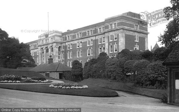 Photo of Nottingham, Nurses Quarters General Hospital 1923