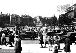 Old Market Square c.1950, Nottingham