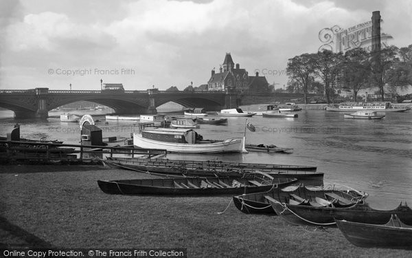 Photo of Nottingham, River Trent 1927