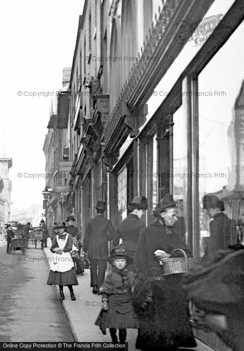Photo of Nottingham, Shopping On Pelham Street 1890