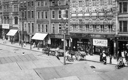 Shops, The Market Square 1906, Nottingham