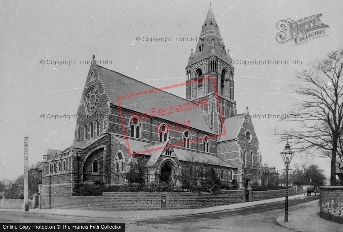 Photo of Nottingham, St Andrew's Church 1890