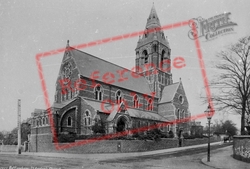 St Andrew's Church 1890, Nottingham