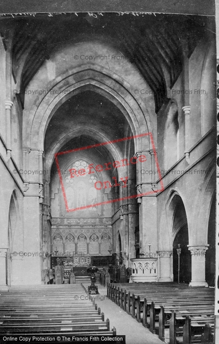 Photo of Nottingham, St Andrew's Church Interior 1890