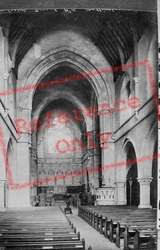 St Andrew's Church Interior 1890, Nottingham