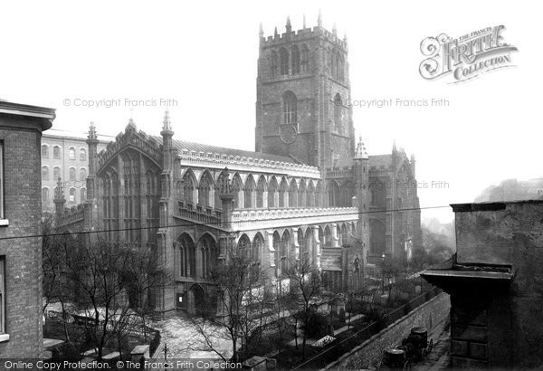 Photo of Nottingham, St Mary's Church 1890