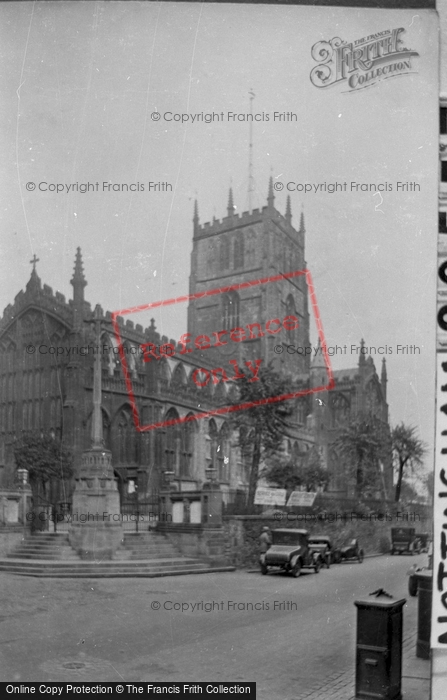 Photo of Nottingham, St Mary's Church 1927