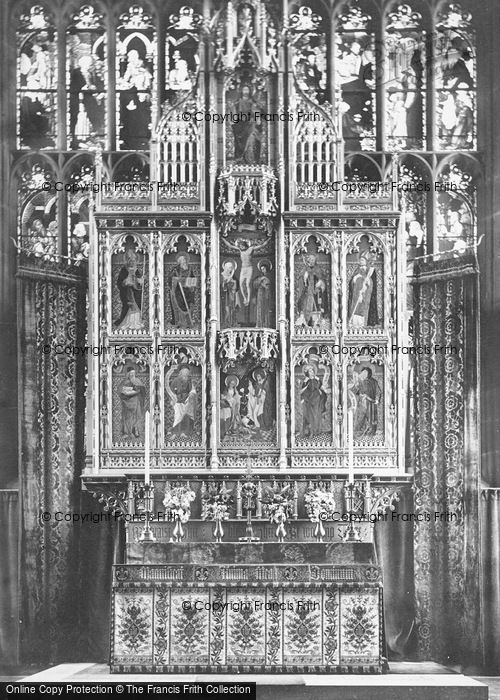 Photo of Nottingham, St Mary's Church, Reredos 1890