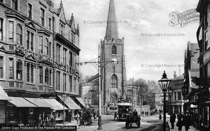 Photo of Nottingham, St Peter's Church 1902